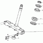 CRF150F Траверса нижняя