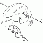 VTX1300R Переднее крыло
