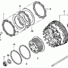 VFR800A Сцепление