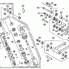 CRF450X Задний амортизатор