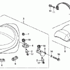 VTX1300R Сидение