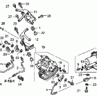 CBR1000RA Rear power unit - rear valve unit
