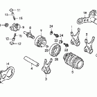 CRF150RB Вилка переключения передач