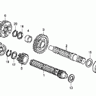 CRF50F Трансмиссия