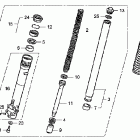 CRF230M Передняя вилка