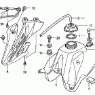 CRF50F Топливный бак