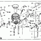 VT750C2F Детали карбюратора