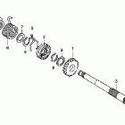 CRF50F Кик стартер