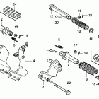 VTX1300C Подножки