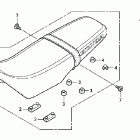 CRF230L Сидение