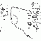 CRF450R Рычаги ,переключатели ,троса
