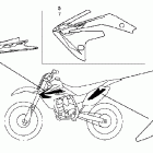 CRF150R Наклейки