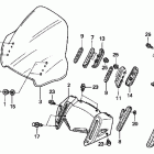 ST1300PA Ветровое стекло