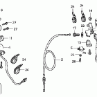 CRF150F Switch @ cable ('06-'08)