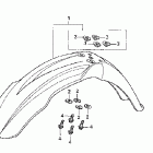 CRF250X Переднее крыло