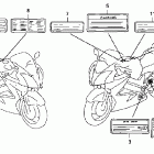 VFR800A Наклейки
