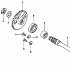 CRF450X Балансирный вал