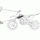 CRF450R Наклейки