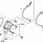 CBR1000RA Водяной насос