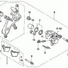 CRF450X Задний суппорт тормозной