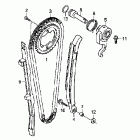 XR650L Цепь ГРМ