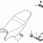 VFR800A Сидение