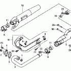 VTX1300R Глушитель