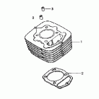 CRF230F Цилиндр