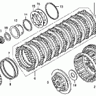 CBR1000RA Сцепление