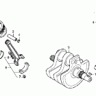 VT750C Коленвал