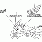ST1300 Наклейки
