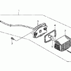 CRF230L Фонарь задний