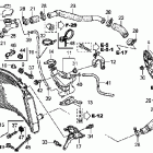 CBR600RA Радиатор