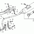 CRF50F Глушитель