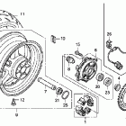 CBR1000RA Заднее колесо