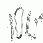 CRF250R Цепь ГРМ и натяжитель