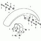 VT750C2F Переднее крыло