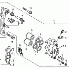 XR650L Передний тормозной суппорт