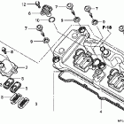 CBR1000RA Крышка головки цилиндров