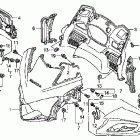ST1300 Верхний обтекатель