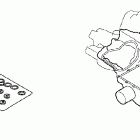 VT750CA Комплект прокладок B