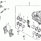CBR600RA Front brake caliper ('09)