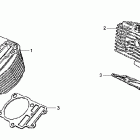 VTX1300R Цилиндр