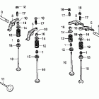 VT750C Распределительный вал
