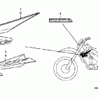 CRF250X Mark (crf250x'08-)