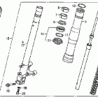 CBR600RA Передняя вилка