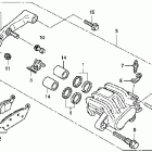NSA700A Задний суппорт тормозной