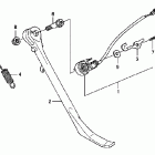 VTX1300R Подножка