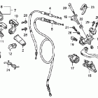 CRF250R Рычаги ,переключатели ,троса