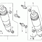 VTX1800R2 Задний амортизатор